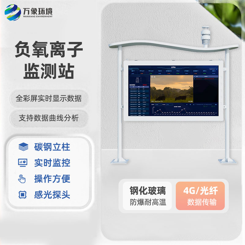 全自動負(fù)氧離子在線監(jiān)測系統(tǒng)：智能互聯(lián)，數(shù)據(jù)可視化新體驗